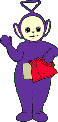 Gif animé des Télétubbies